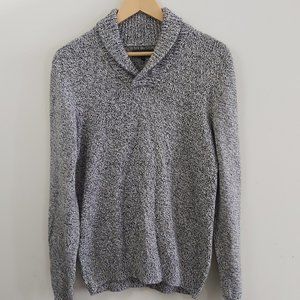 RW&CO. Gray Shawl-Collared Sweater for Men